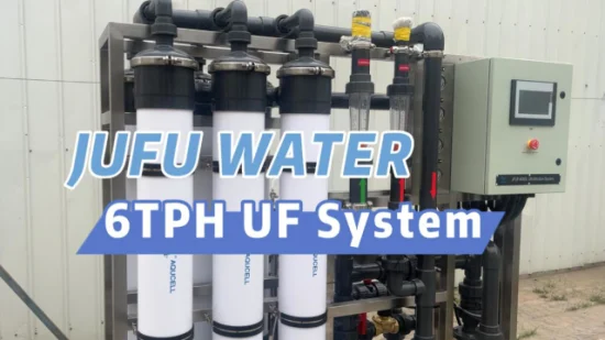 Membrana de ultrafiltración PVDF UF para equipos de sistema de agua purificador