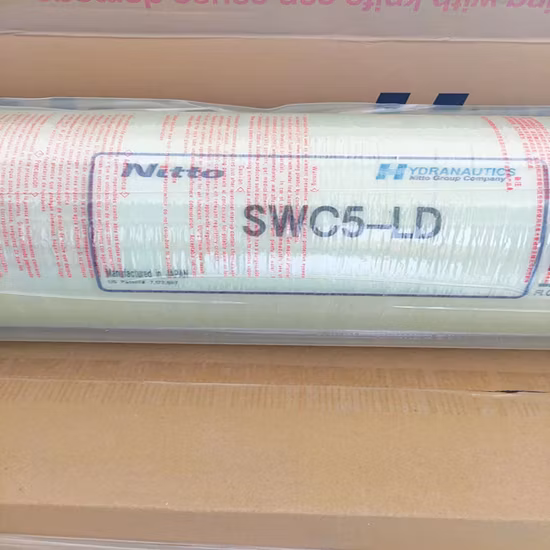 Membranas de ósmosis inversa RO 8040 de 8 pulgadas con alto rechazo para membrana de sistema de filtro de equipos de tratamiento de agua industrial