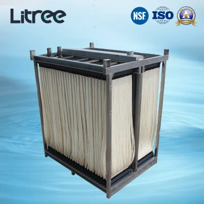 Módulo de membrana UF sumergido Mbr de fibra hueca Litree para productos electrónicos que producen tratamiento de aguas residuales