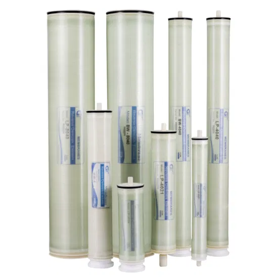 Purificador de agua industrial Osmosis inversa 8040 RO Filtro de membrana Precio de fábrica